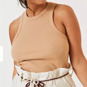 Maeve Cropped Racerback Tank